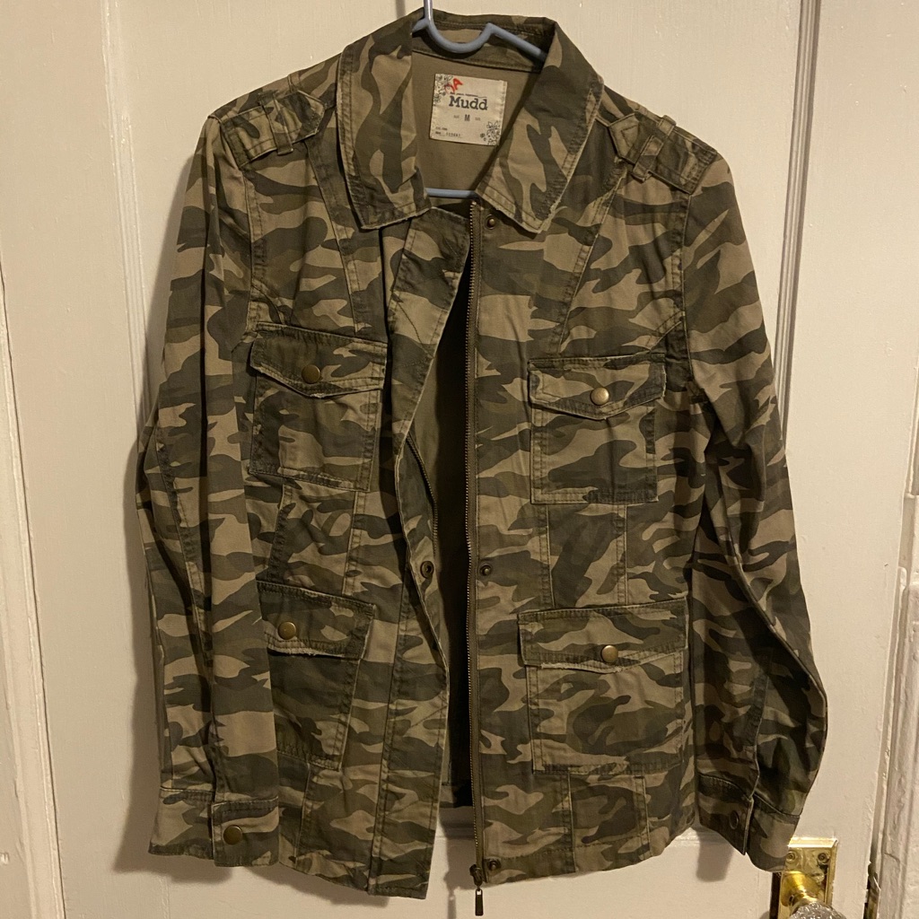 Army Patterned Jacket